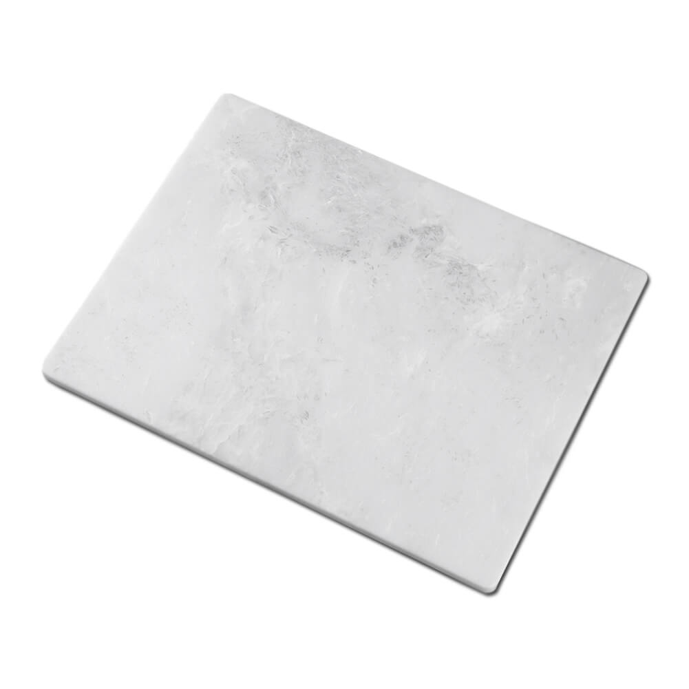 Marble Pastry Board 16x12 inch Cutting Board Marble Serving Tray Creamy White